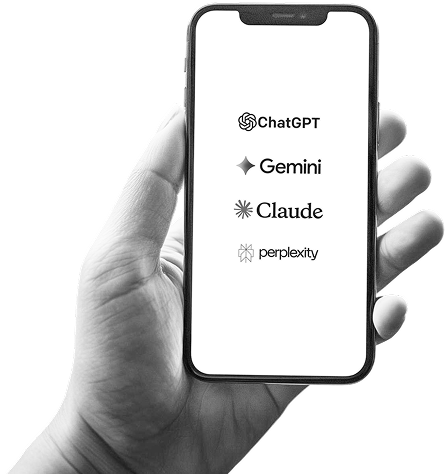 ChatGPT, Gemini, Claude, Perplexity